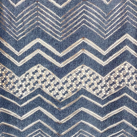 MAX STUDIO Black & Beige ZigZag Fringe Dress - Picture 3 of 5